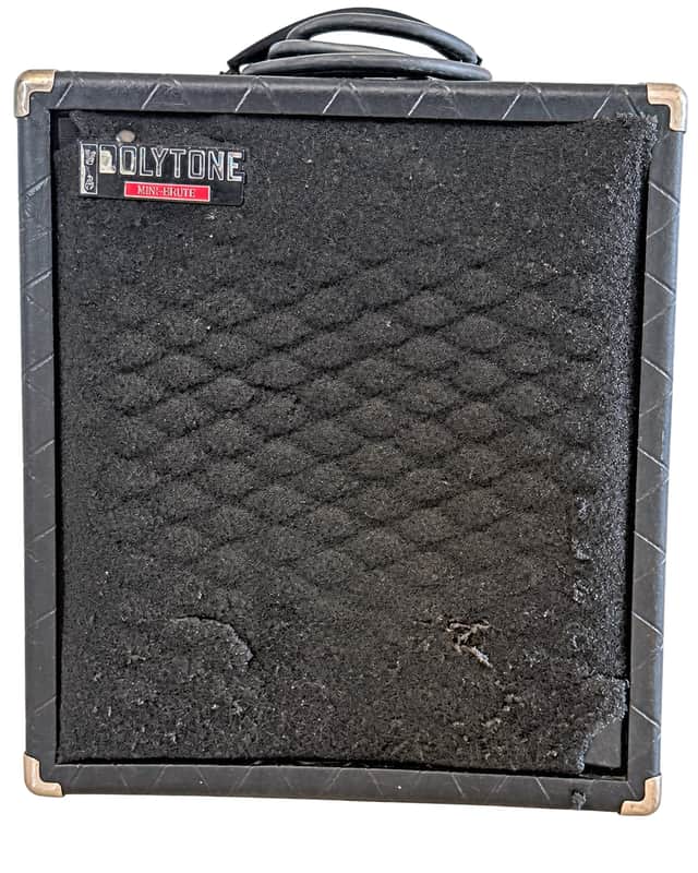 Vintage Polytone Mini-Brute I 1x12 Solid State Guitar / Jazz Amp – Made in USA
