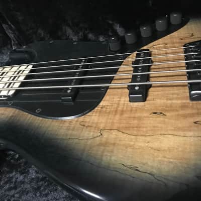 Swing Jazz 5 Strings Black Burst Electric Bass Guitar 2020 image 5