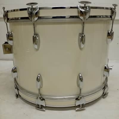 *Gretsch 22,12,13,16 Drop G '81 White Nitron Drum Set SSB Stop Sign Badge Jasper image 13