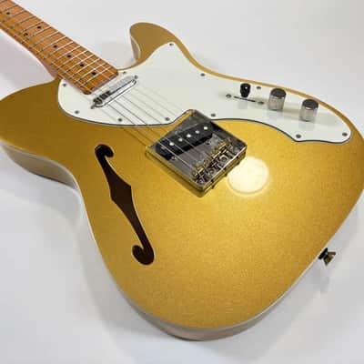 Fender Squier Telecaster Thinline '60s Classic Vibe 2022 - Aztec Gold image 7