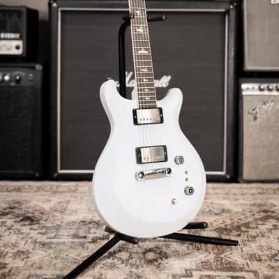PRS S2 Mira 594 Satin Electric Guitar - Pearl White with Gig Bag image 11
