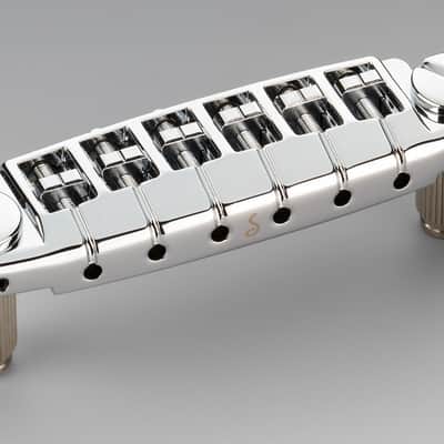 Schaller Germany Signum Wrap-Around Locking Guitar Bridge - CHROME 12350200 image 1