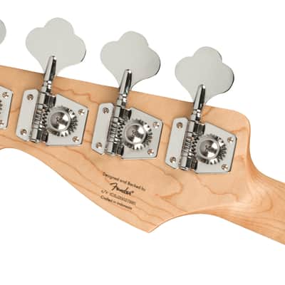 NEW- Fender Squier Affinity Series Jaguar Bass Guitar H, Charcoal Frost Metallic                            < image 4