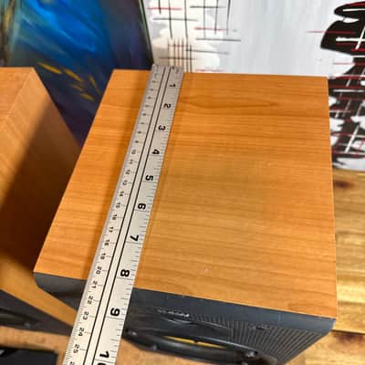 bowers wilkins Bookshelf speakers DM601 S2 Made In England Cherry Audiophile B&W image 9
