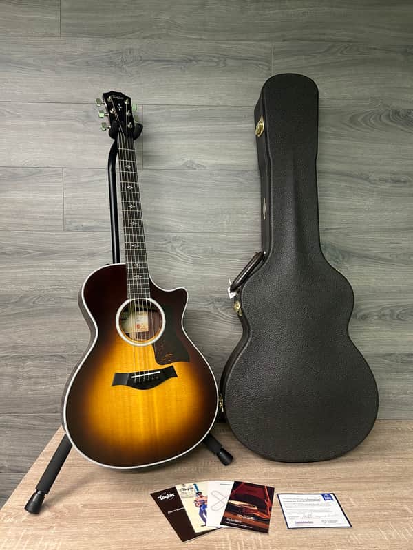 Taylor 412ce-R V-Class Acoustic-Electric Guitar 2024 - Tobacco Sunburst #2879 image 1
