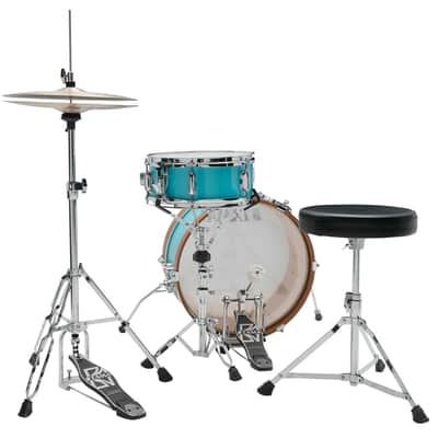 TAMA LJK28S-AQB Club Jam Mini Shellset ohne Hardware & Becken aqua blue image 2