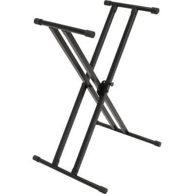 Ultimate IQ-X-2000 Double-braced X-style Keyboard Stand with Memory Lock image 1