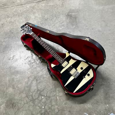 Hamer Special 1981 Zebra Graphic original vintage USA Les Paul double cut custom image 7
