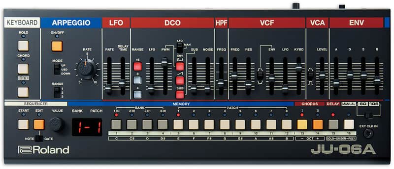 Roland Boutique Series JU-06A Synthesizer Module image 1