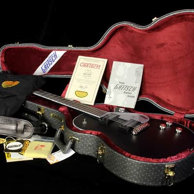 Gretsch Custom Shop Masterbuilt Stephen Stern Penguin GT Electric Guitar Matte Black image 4