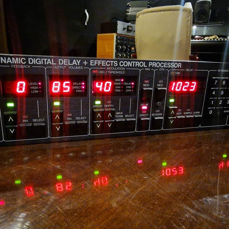 1985 – 2005 TC Electronic 2290 Dynamic Digital Delay Black