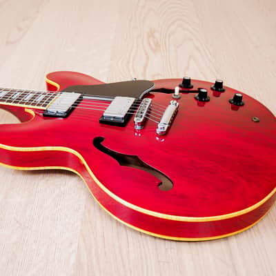 Greco Sa-550 78年製 1978 Greco SA-550 Vintage Semi-Hollowbody Guitar Cherry 335 | Reverb