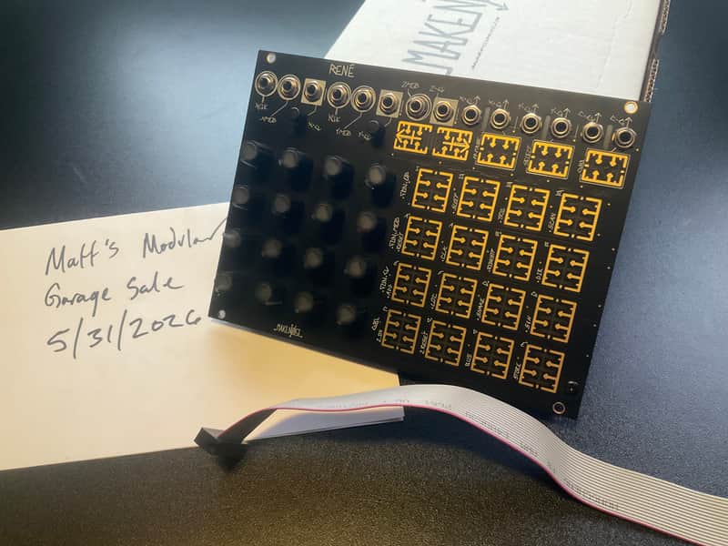 Make Noise Rene V2 Module 2018 - Present - Black image 1