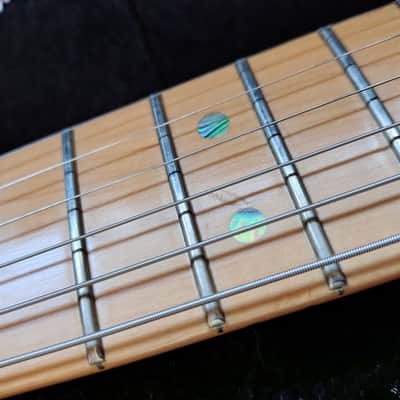 Fender American Deluxe Stratocaster with Maple Fretboard 2002 - 2003 - Aged Cherry Burst image 3