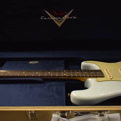 Mint Fender Custom Shop '59 Special Stratocaster Journeyman Relic - Super Faded Sonic Blue image 11