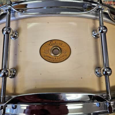 Ludwig & Ludwig 1920s Solid Shell 14x5" Snare - Tube Lugs - Edges by Nodar Rode image 3