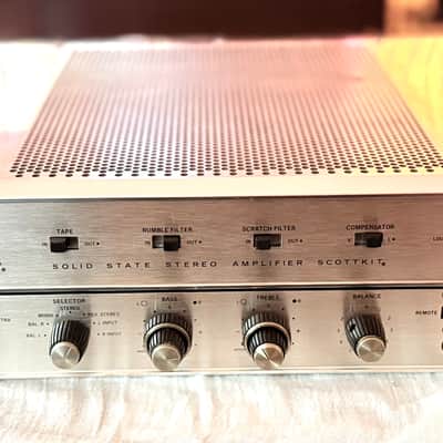 🎶✨ H.H. Scott Stereomaster LK-60 Integrated Amplifier w/ Wood Case — Phono/Input Caps Refreshed + Upgrades, Fully Working image 15