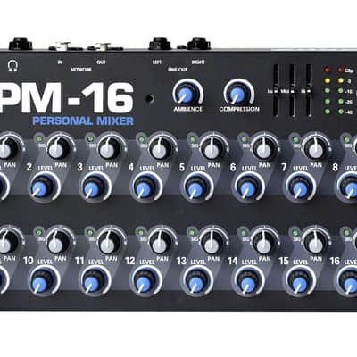 Elite Core PM-16-CORE 16 Channel Personal Monitor Mixer w/ Power Supply image 2