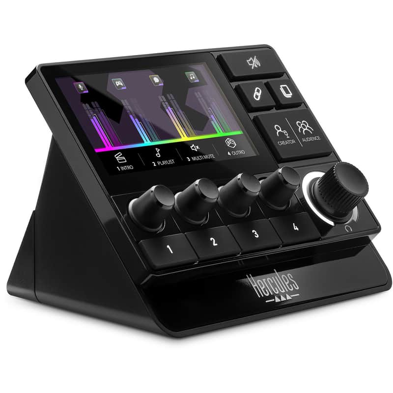 Hercules DJ Stream 200 XLR 8-track Audio Controller image 1