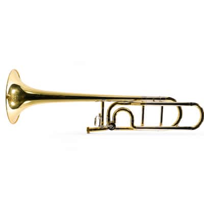 Jupiter JTB1150FOQ Intermediate Bb/F Tenor Trombone in Clear Lacquer SN EB10088 image 7