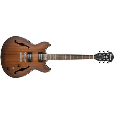 Ibanez AS53 AS Artcore Semi-Hollow Body Guitar - Tobacco Flat image 3