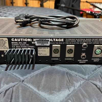 Summit Audio DCL-200 Dual Tube Compressor Limiter - Silver image 2