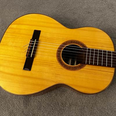 Vintage 1979 Giannini AWN 71 Classical Acoustic Guitar Brazilian Rosewood image 2
