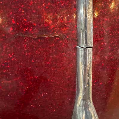 Slingerland 15x12" Tenor Tom 1960s - Red Sparkle image 3