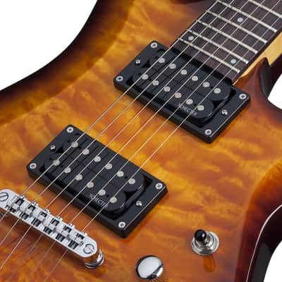 Schecter - C-6 Plus (Store Demo Savings)-Vintage Sunburst image 16