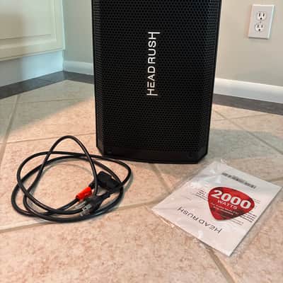 Headrush FRFR-108 2000-Watt 1x8" Active Guitar Speaker Cabinet 2010s Black image 1