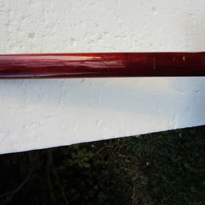 Rythmline SG Bass Guitar Copy, 1960's Japan, 30" Scale, Cherry Red Finish, Fresh Setup image 12