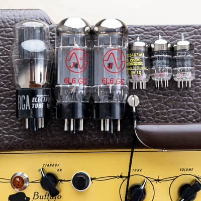 2008 Buffalo Amplifiers Country Bison ‘55/’56 BA70 Boutique Tube Combo Amp 1x15 w/ Jensen image 13