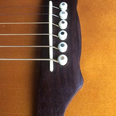 Alvarez 5055 Bluesman Acoustic, Sunburst hardshell case image 15