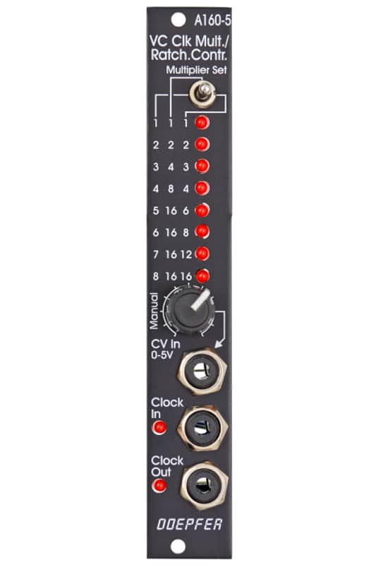Doepfer A-160-5v Voltage Controlled Clock Multiplier / Ratcheting Controller module, vintage edition image 1