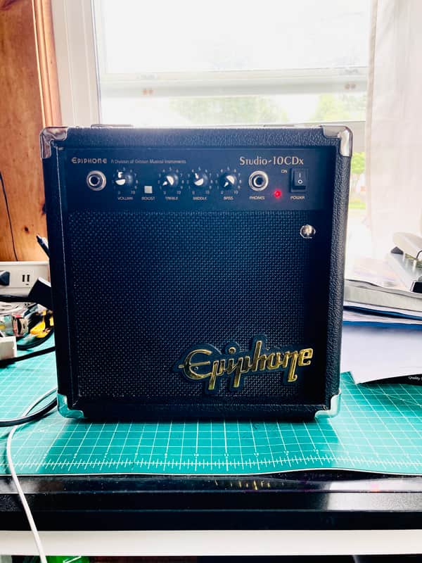 Electric Guitar Amplifier Epiphone Studio 10CDX Black image 1