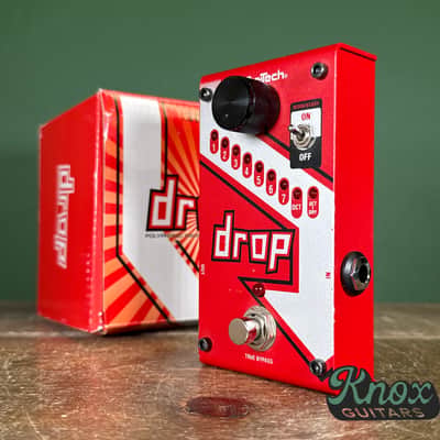 DigiTech Drop Compact Polyphonic Pitch-Shifter 2010s - Red