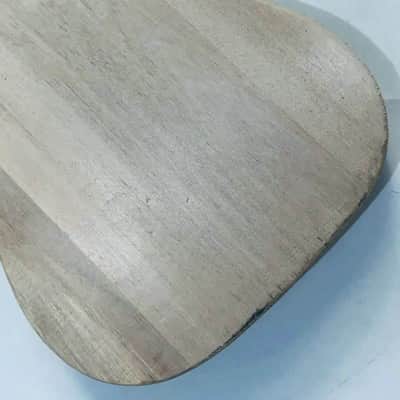 Okoume Wood Unfinished Single Cut Guitar Tele Style Body image 13