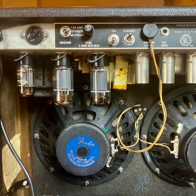 Fender Vibrolux Reverb 1967 AA864 Black Line Drip Edge image 8