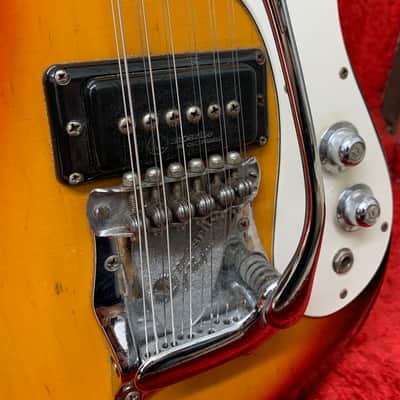 Mosrite Ventures 12-String 1966 Sunburst w/ OHSC image 5