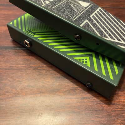 Morley MTKIKO Mini Kiko Loureiro Switchless Wah 2010s - Black/Green image 4