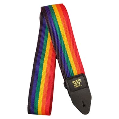 Ernie Ball Rainbow Polypro Guitar Strap P04044 image 2