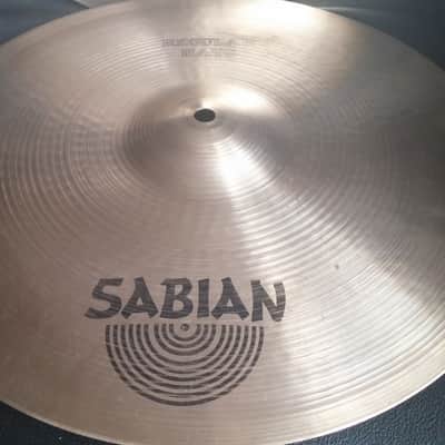Sabian EARLY VINTAGE 15" PRE- AA Regular HI HAT CYMBALS  RARE ORIGINAL BAG NEAR MINT image 16