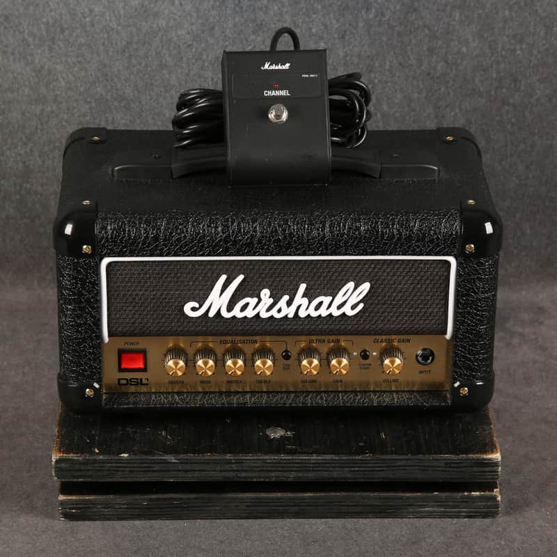 Marshall DSL1HR 1W Valve Head - Footswitch - 2nd Hand image 1