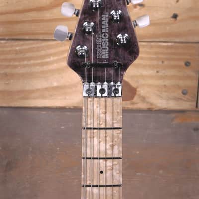 Music Man 30th Anniversary Axis Electric Guitar Translucent Black w/ Case image 6