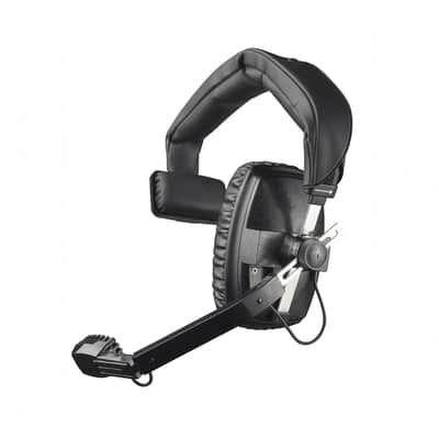 Beyerdynamic DT 108 Black 50 ohm Singe-Ear Brodcast Headset+Mic+Headphones image 2