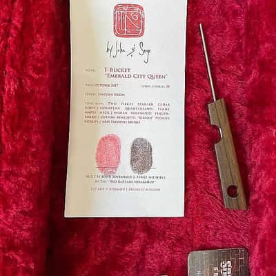 Tao T-Bucket 2017 Lincoln Green Serial # 34 "Emerald City Queen" COA & OHSC Included (Authorized Dea image 21