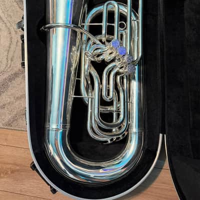 Tuba Eb Wessex Elgar-Americano Silver Plated image 2