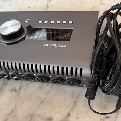 Universal Audio Apollo x4 QUAD GEN 1 Thunderbolt 3 Audio Interface 2020 - Present - Gray w/Sonarworks image 2