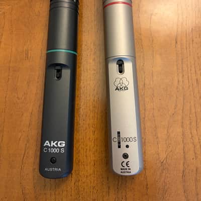 AKG C1000S Small Diaphragm Multipattern Condenser Microphone Pair ($150)or Single ($80 each) image 4