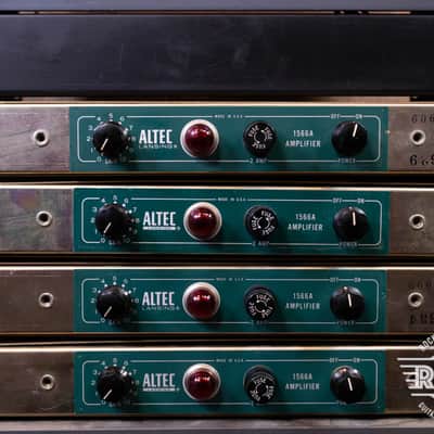 Altec Lansing 1566A Quad Tube Mic Preamp Rack image 3